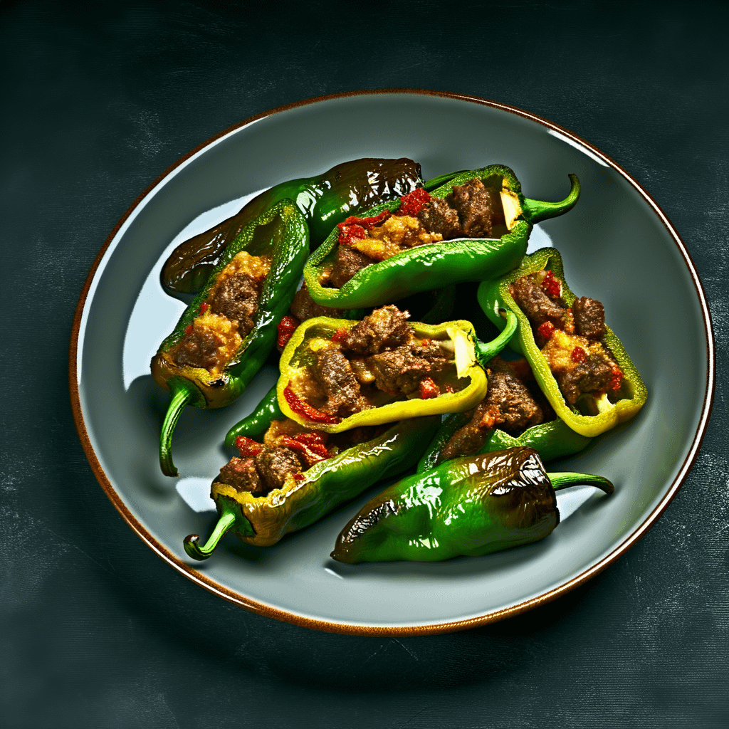 Burundian Beef Stuffed Bell Peppers Recipe