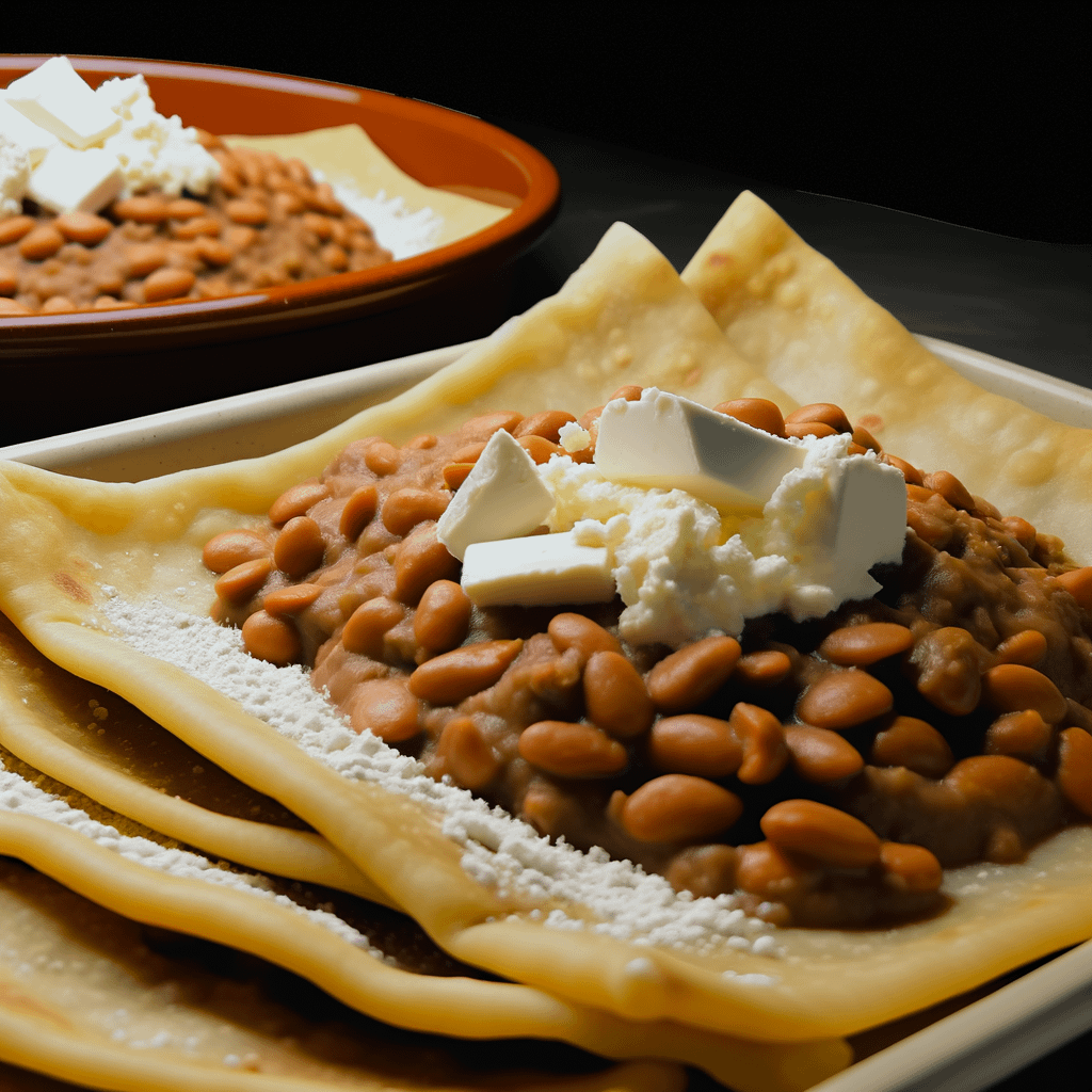 Honduran Baleadas Central American Meal Delight