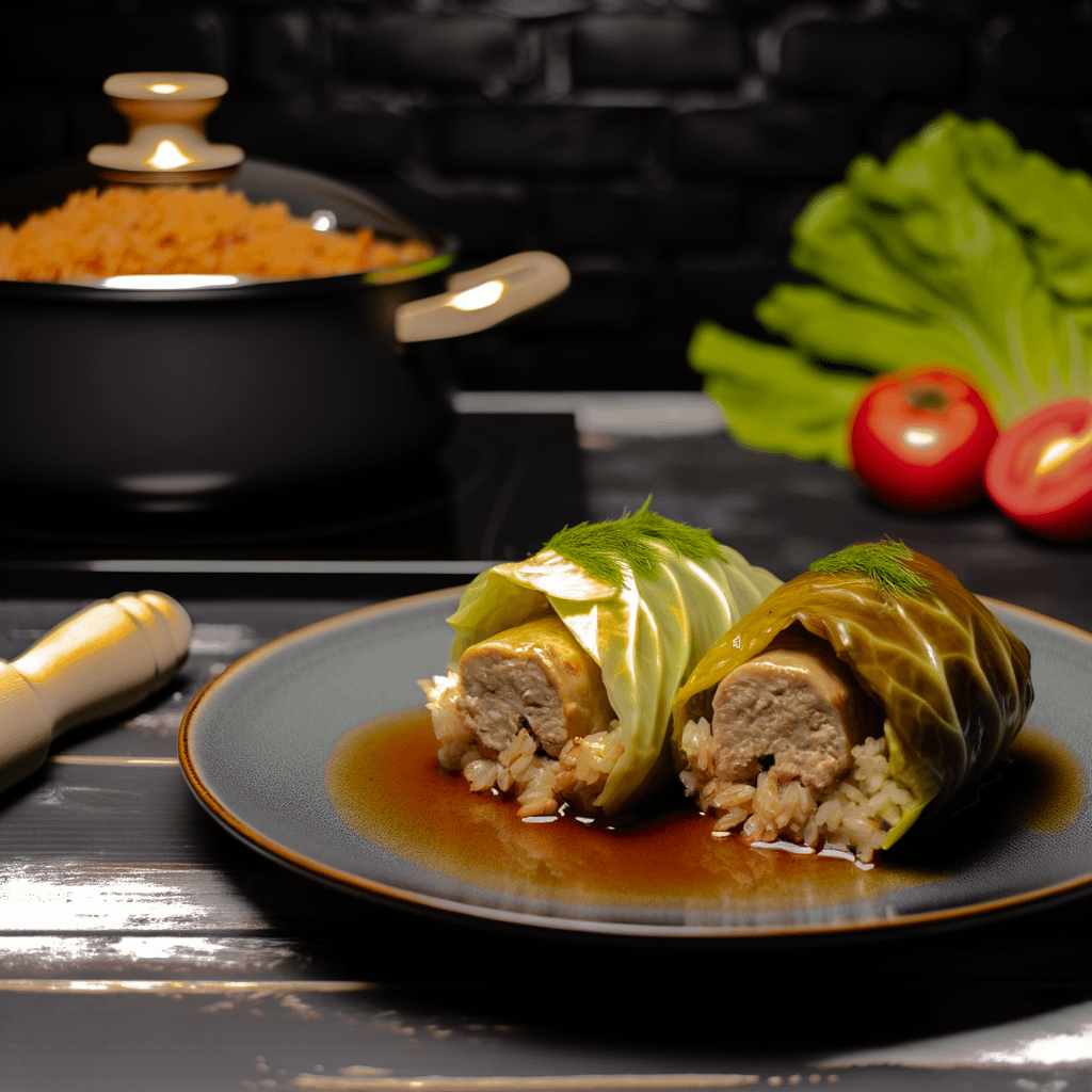 Traditional Ukrainian Pork And Rice Cabbage Rolls Recipe