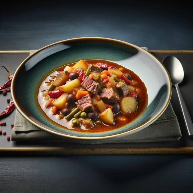 Hearty German Beef And Vegetable Stew Recipe