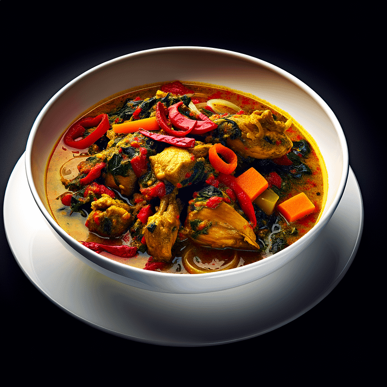 Gambian Chicken Domoda Traditional Stew Recipe