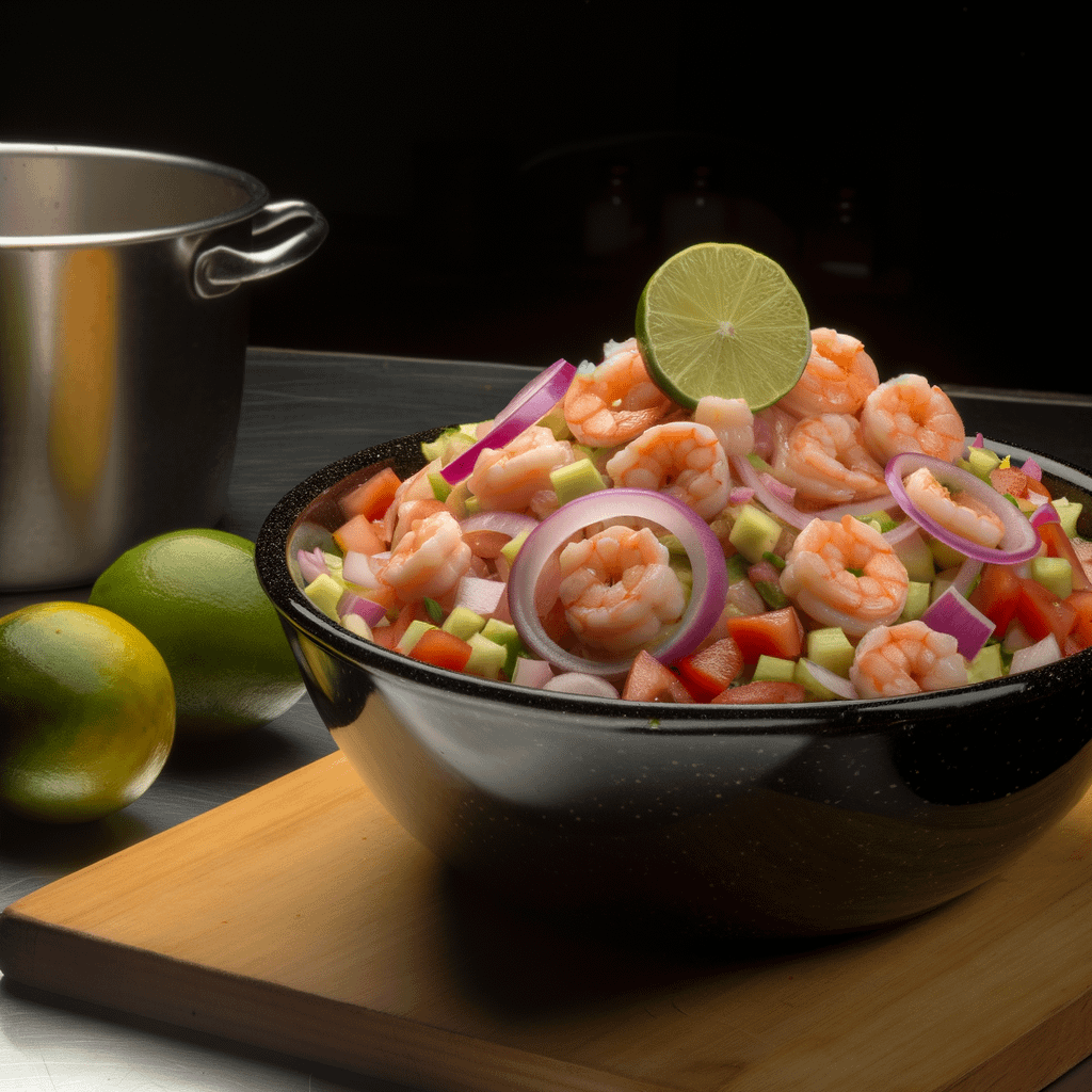 Ecuadorian Shrimp Ceviche Recipe For Two