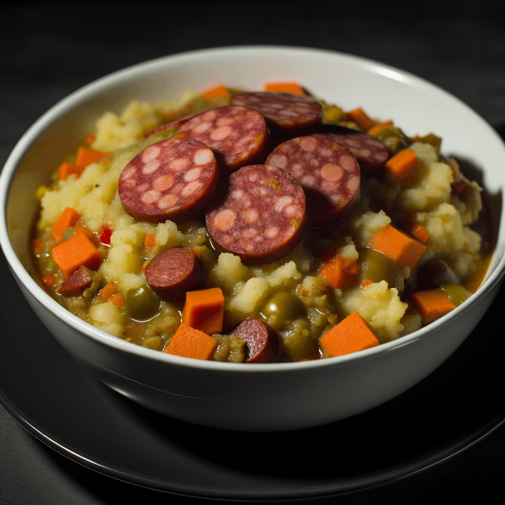 Traditional Dutch Stamppot Recipe With Smoked Sausage