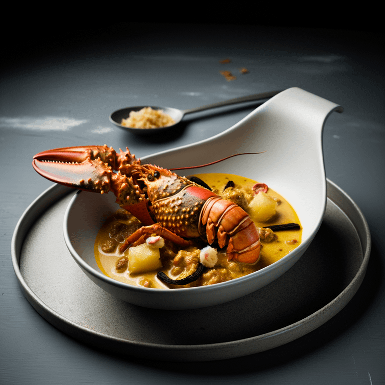 Comorian Lobster Vanilla Coconut Curry Recipe